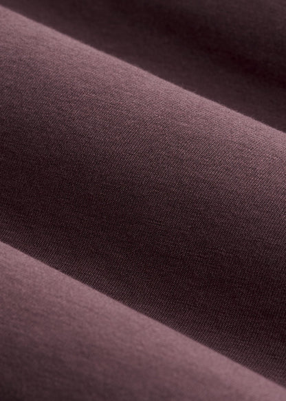 American Tall Women Scoop V-Neck Tee for Tall Women in Merlot