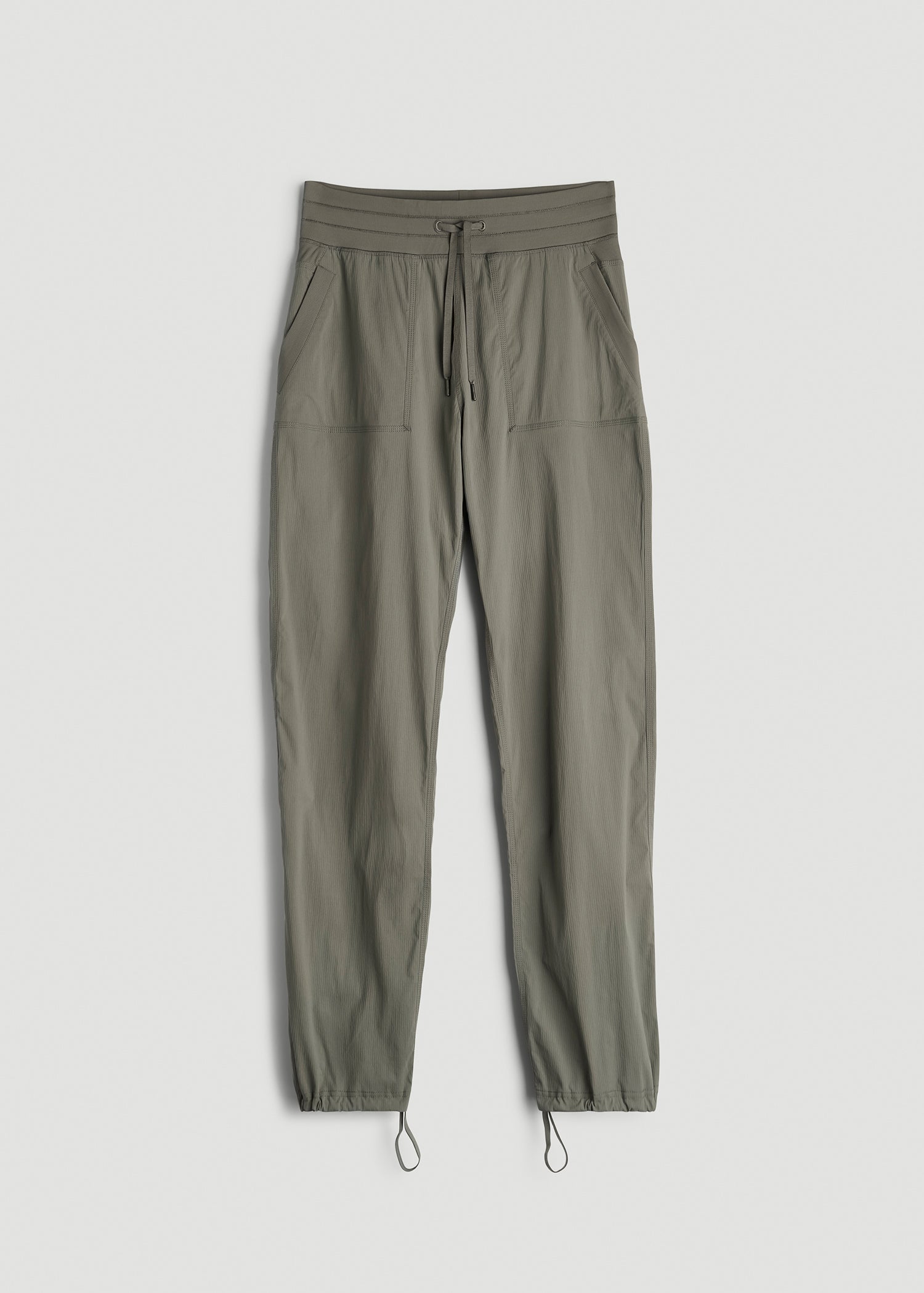 American Tall Women|Men High-Rise After Practice Pant for Tall Women in Camper Green