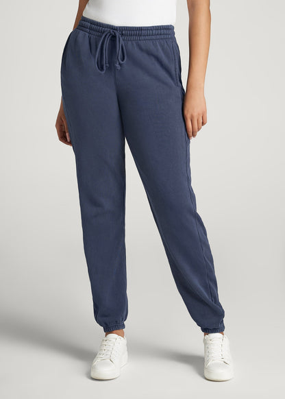 American Tall Women Wearever Fleece Regular Fit Sweatpants for Tall Women in Navy