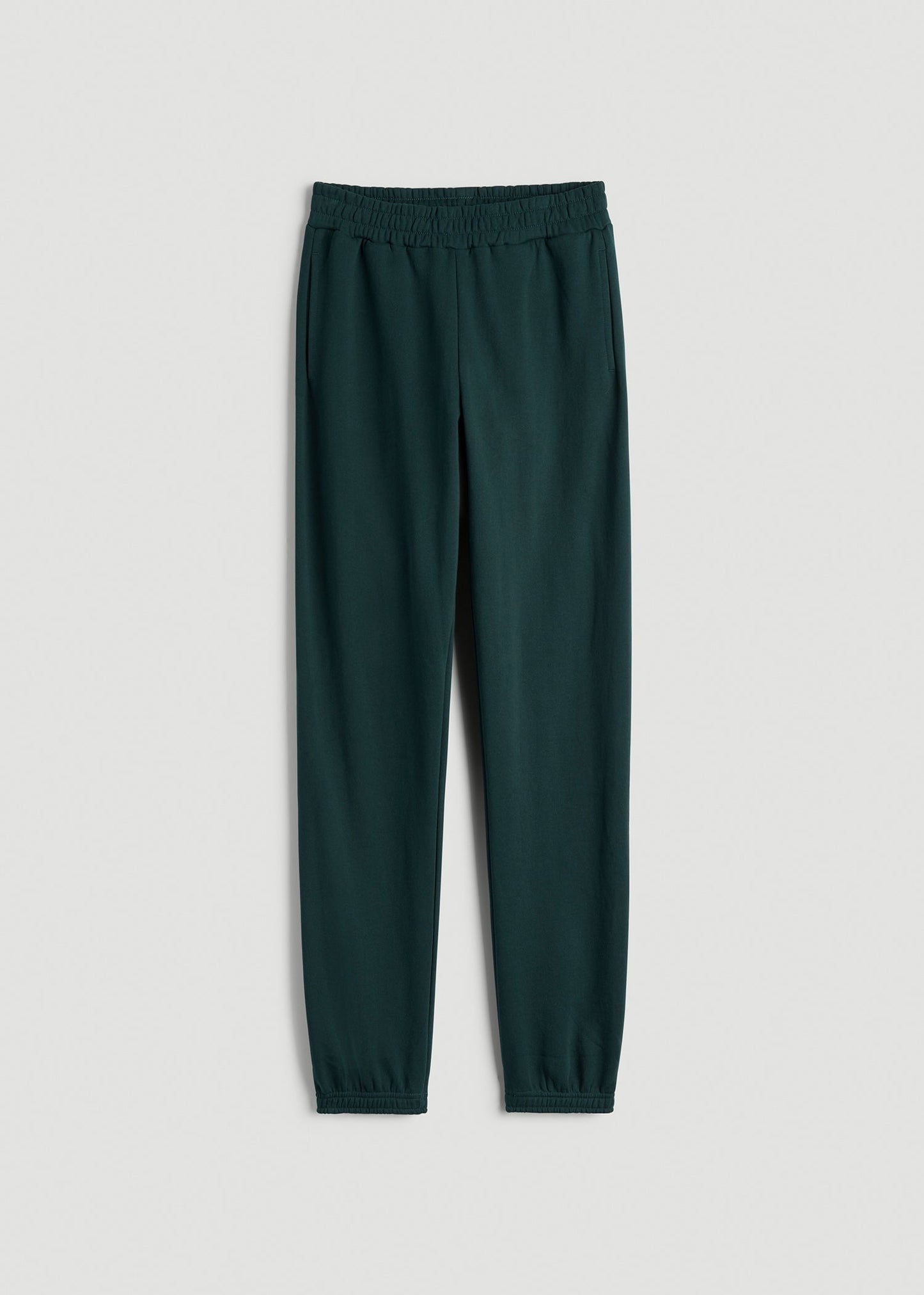 American Tall Women Wearever Fleece Relaxed Sweatpants for Tall Women in Emerald