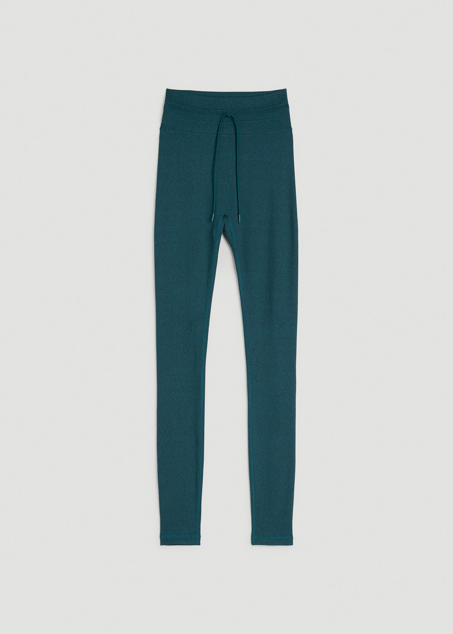 American Tall Women Ultra Soft Yoga Leggings for Tall Women in Deep Teal Mix