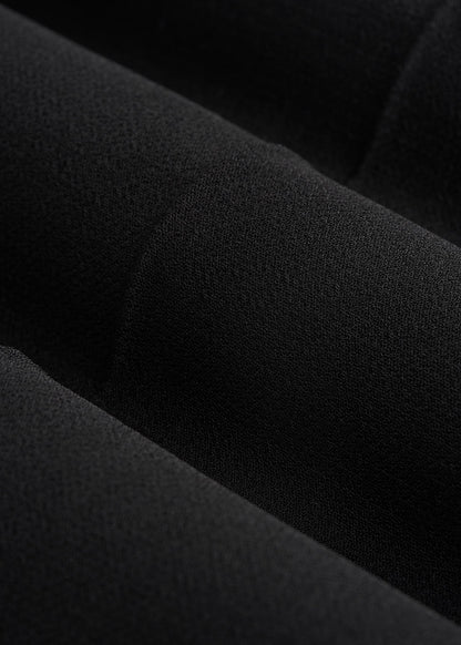 American Tall Women Wide Leg Pleated Dress Pants 2.0 for Tall Women in Black