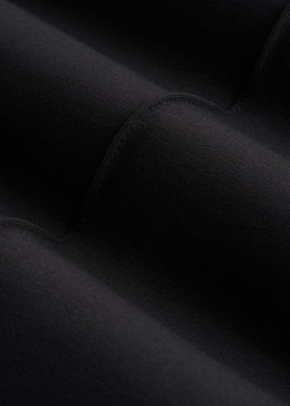 American Tall Women Soft Flex Ponte Pull On Flare Pants for Tall Women in Black