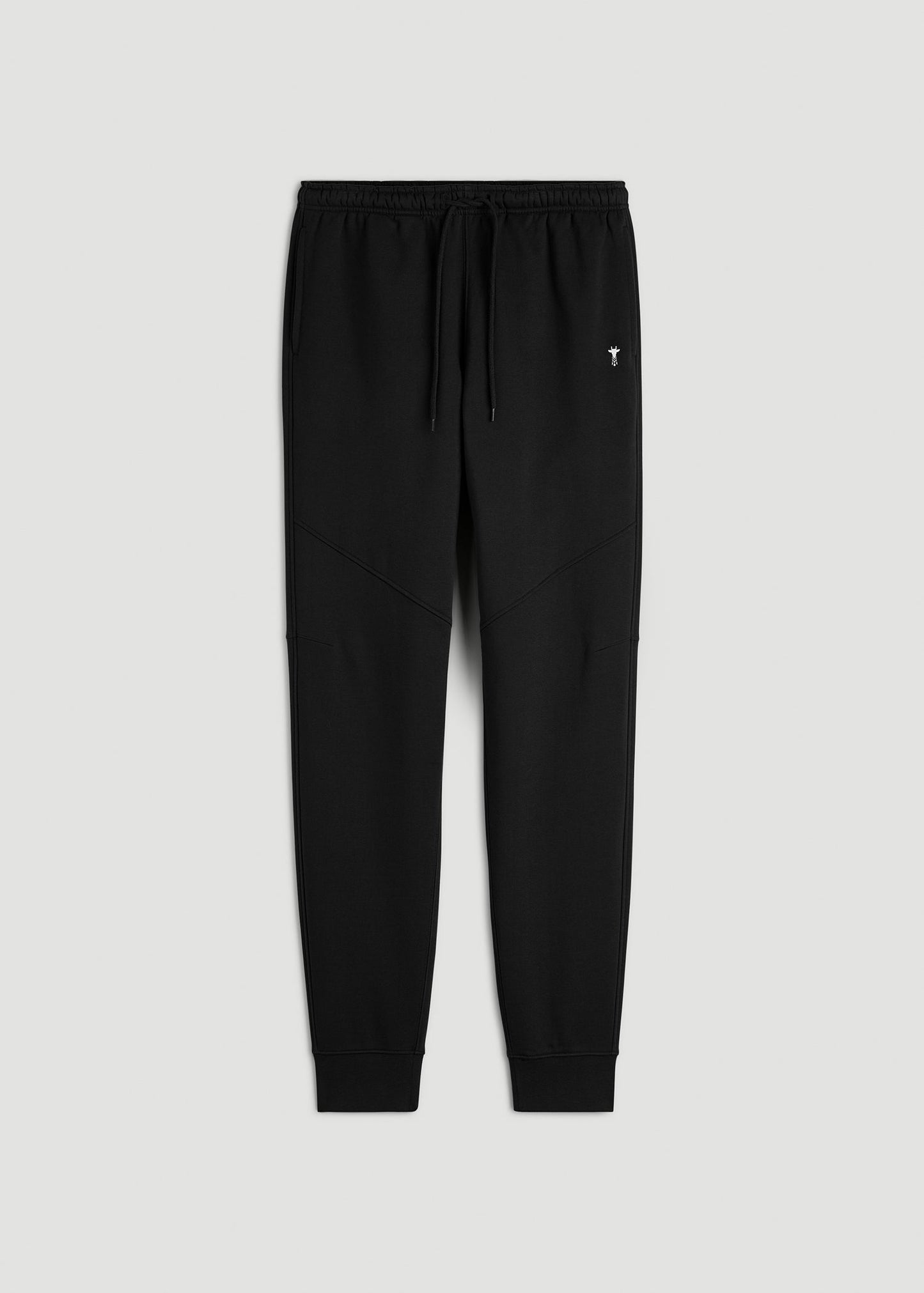 American Tall Men Core Motion Fleece Jogger for Tall Men in Black