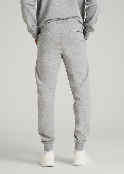 American Tall Men Core Motion Fleece Jogger for Tall Men in Heathered Grey