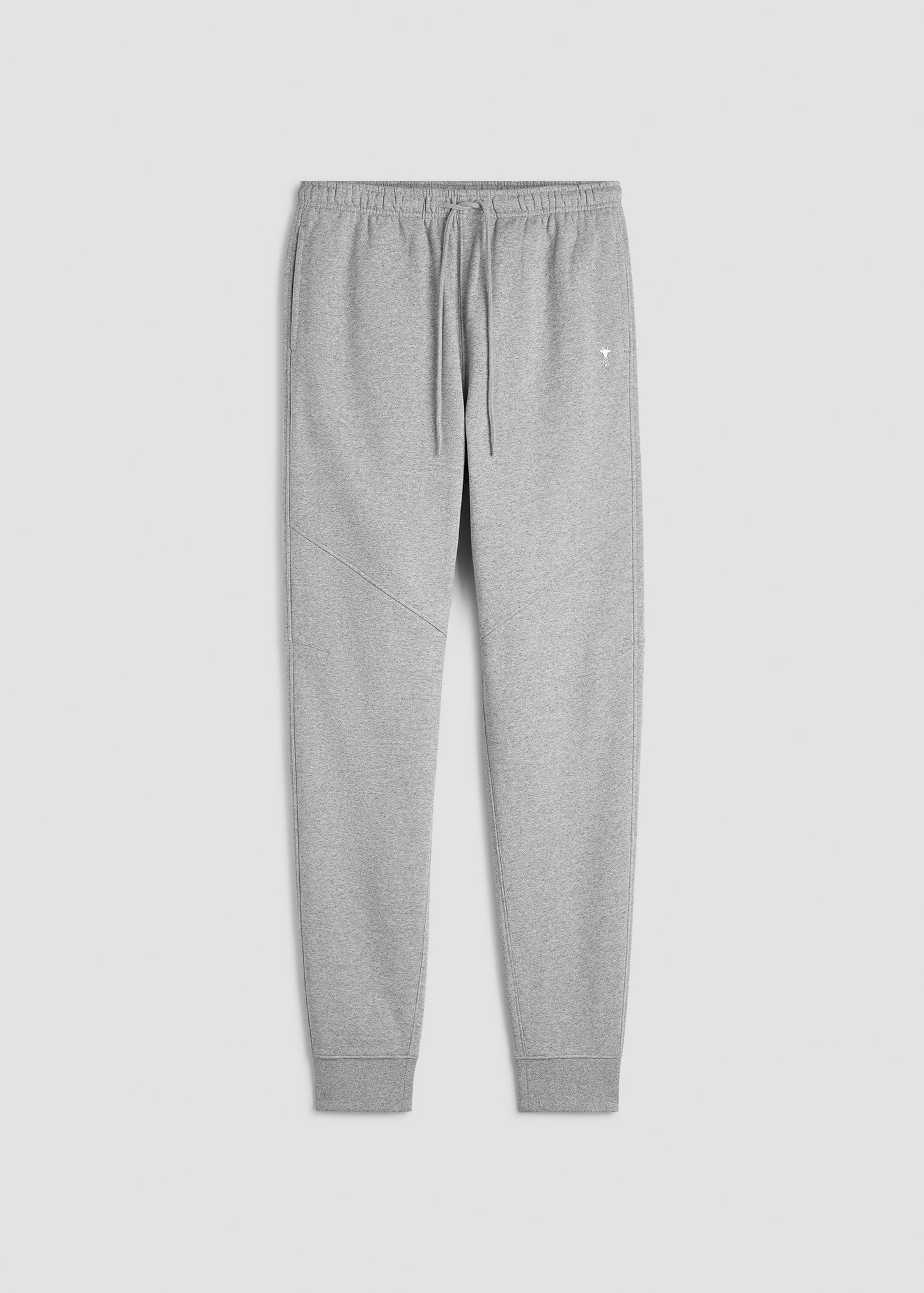 American Tall Men Core Motion Fleece Jogger for Tall Men in Heathered Grey