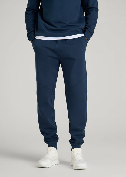 American Tall Men Core Motion Fleece Jogger for Tall Men in Navy Blue