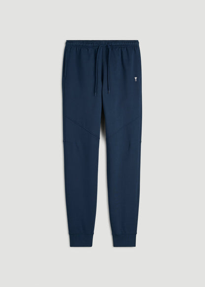 American Tall Men Core Motion Fleece Jogger for Tall Men in Navy Blue