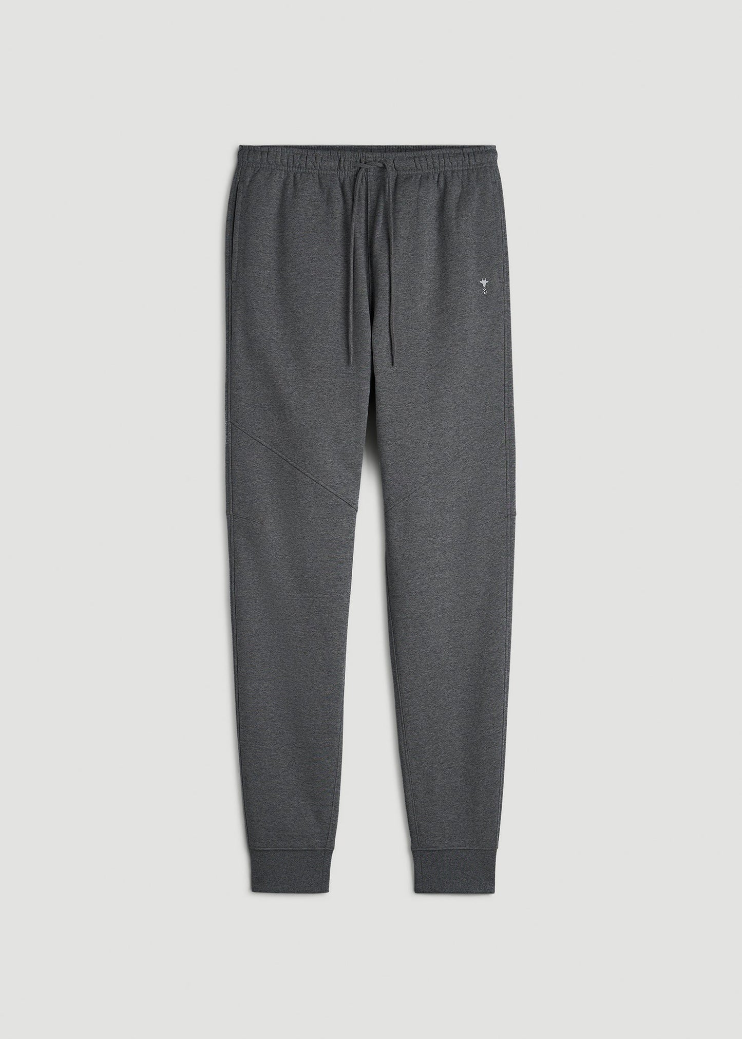 American Tall Men Core Motion Fleece Jogger for Tall Men in Charcoal Mix