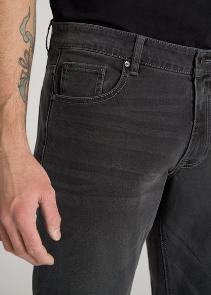 American Tall Men LJ&S TAPERED Jeans for Tall Men in Industrial Grey