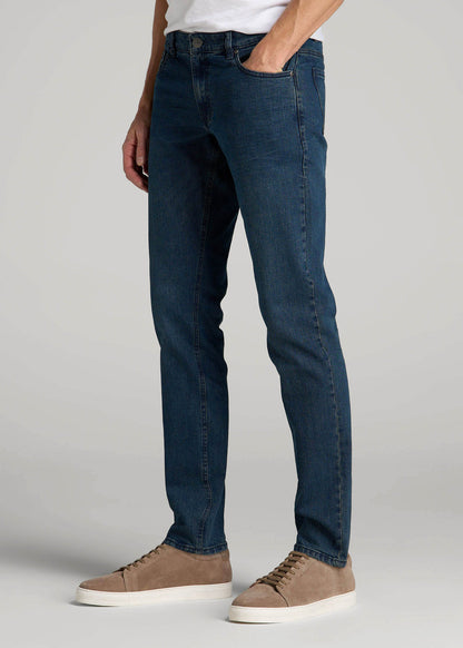 American Tall Men Carman TAPERED Jeans for Tall Men in Coastal Blue