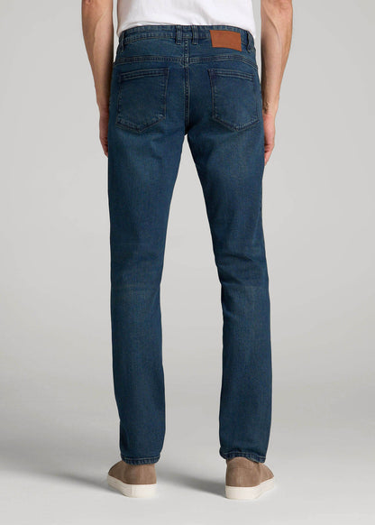 American Tall Men Carman TAPERED Jeans for Tall Men in Coastal Blue