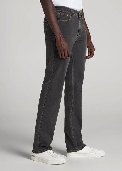 American Tall Men J1 STRAIGHT LEG Jeans for Tall Men in Dark Grey Denim