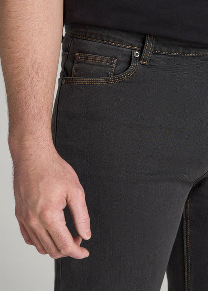 American Tall Men LJ&S STRAIGHT LEG Jeans for Tall Men in Vintage Black