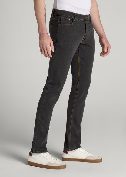 American Tall Men LJ&S TAPERED Jeans for Tall Men in Vintage Black