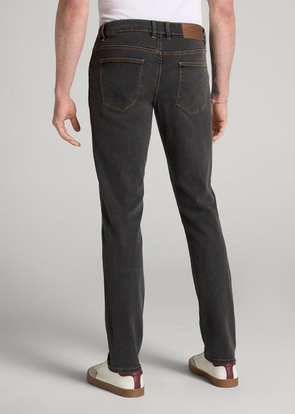 American Tall Men LJ&S TAPERED Jeans for Tall Men in Vintage Black