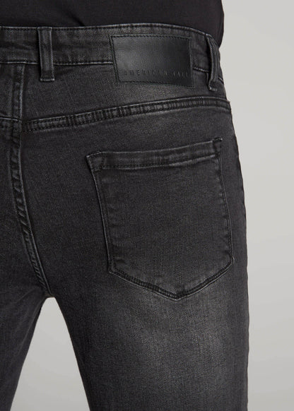 American Tall Men Dylan Slim Fit Jeans for Tall Men in Dark Smoke