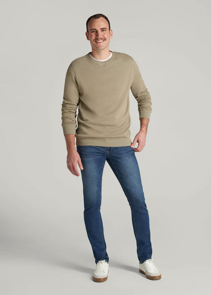 American Tall Men Carman TAPERED Jeans for Tall Men in Classic Blue