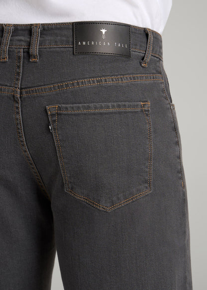 American Tall Men J1 STRAIGHT LEG Jeans for Tall Men in Grey