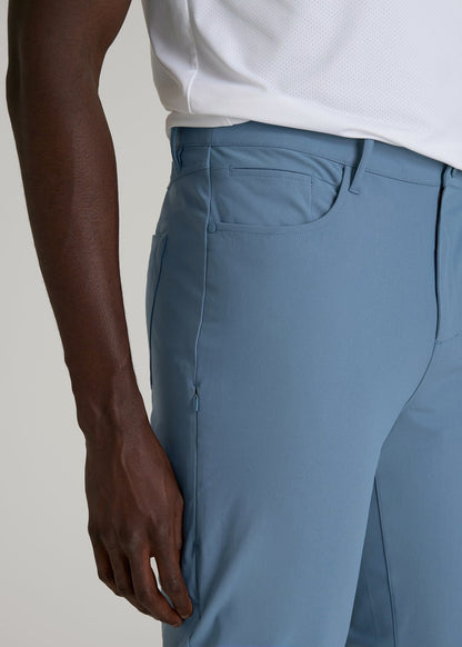 American Tall Men Traveler Pant 2.0 for Tall Men in Chambray