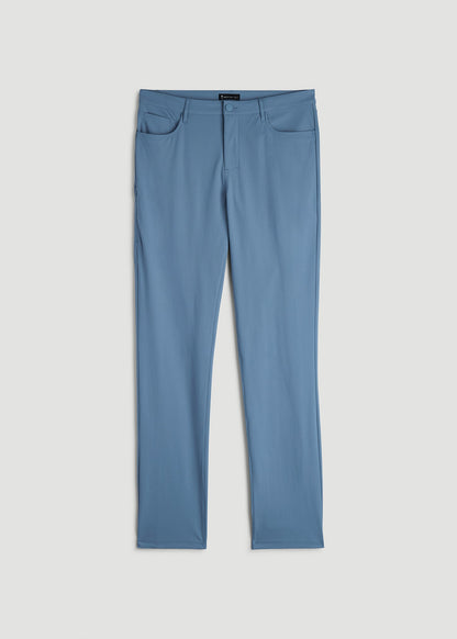 American Tall Men Traveler Pant 2.0 for Tall Men in Chambray