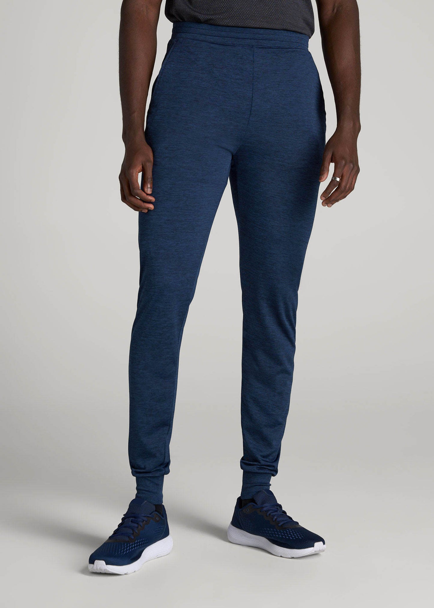 American Tall Men A.T. Performance Engineered Joggers for Tall Men in Navy Mix
