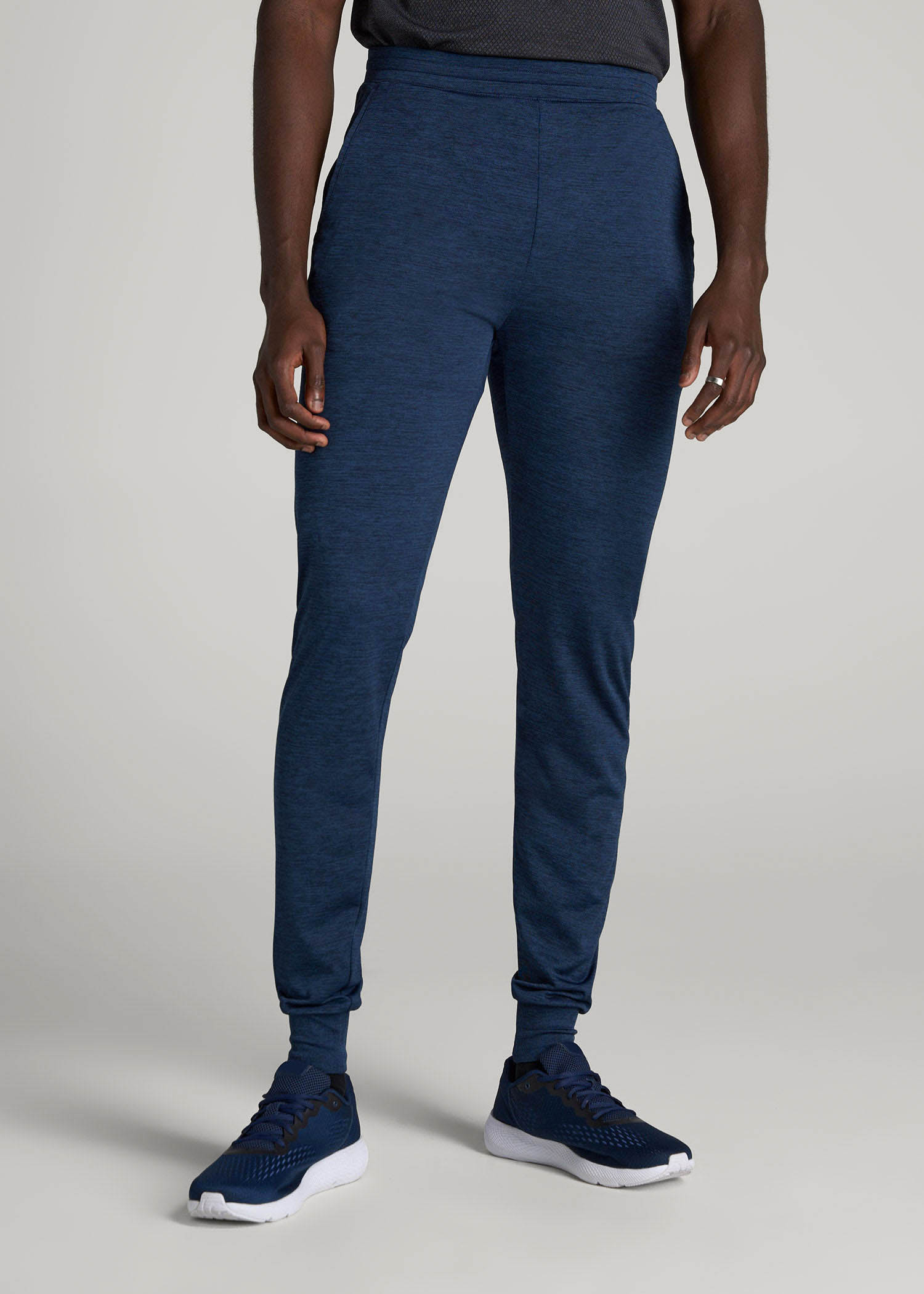 American Tall Men A.T. Performance Engineered Joggers for Tall Men in Navy Mix