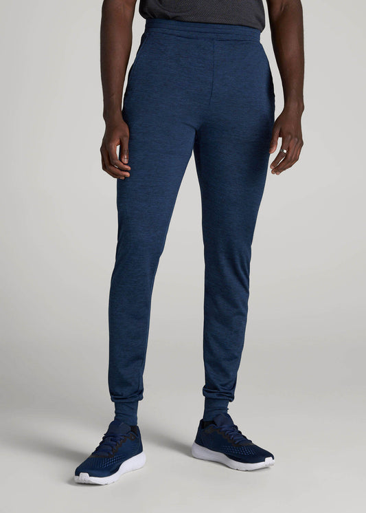 American Tall Men A.T. Performance Engineered Joggers for Tall Men in Navy Mix