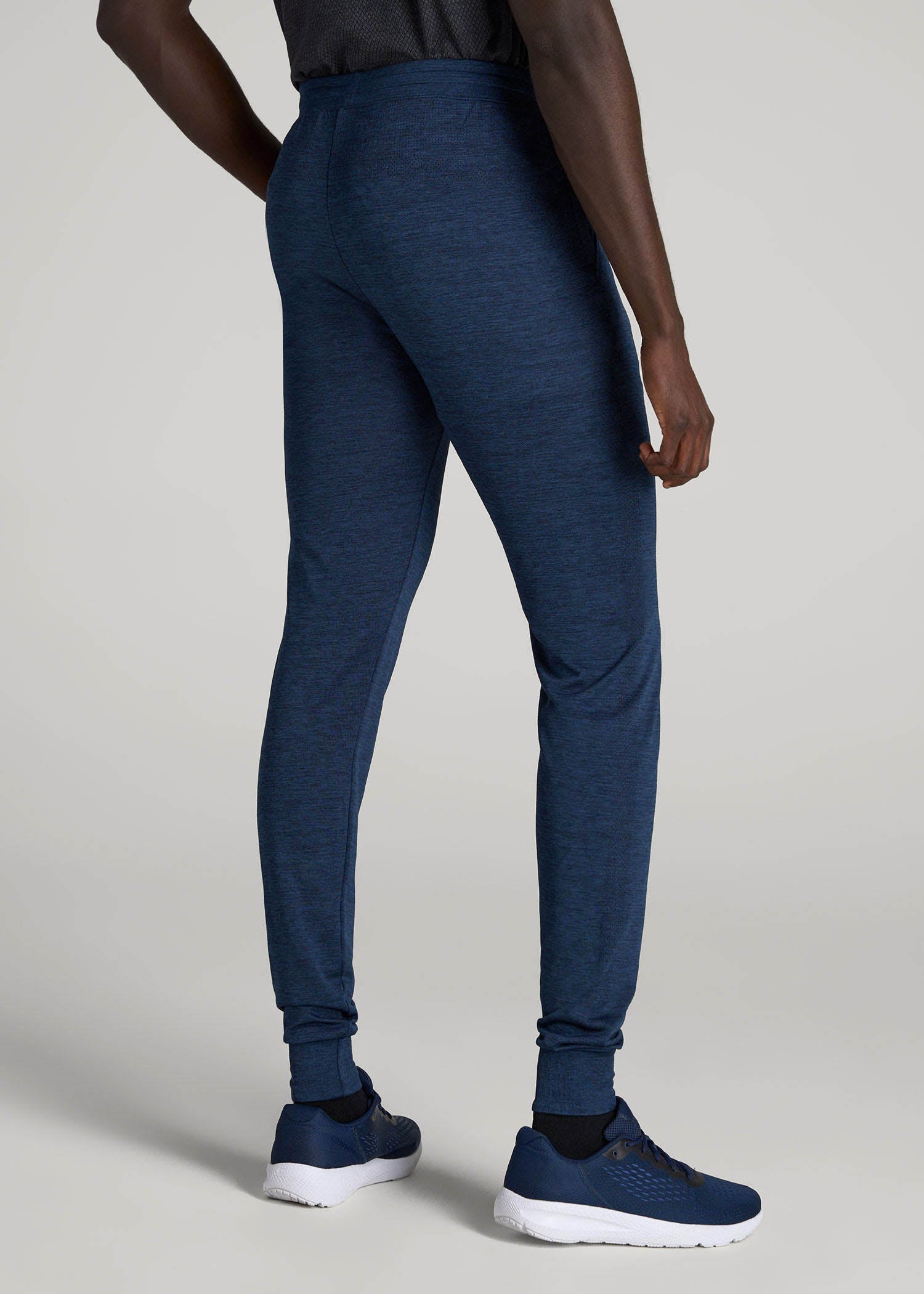American Tall Men A.T. Performance Engineered Joggers for Tall Men in Navy Mix