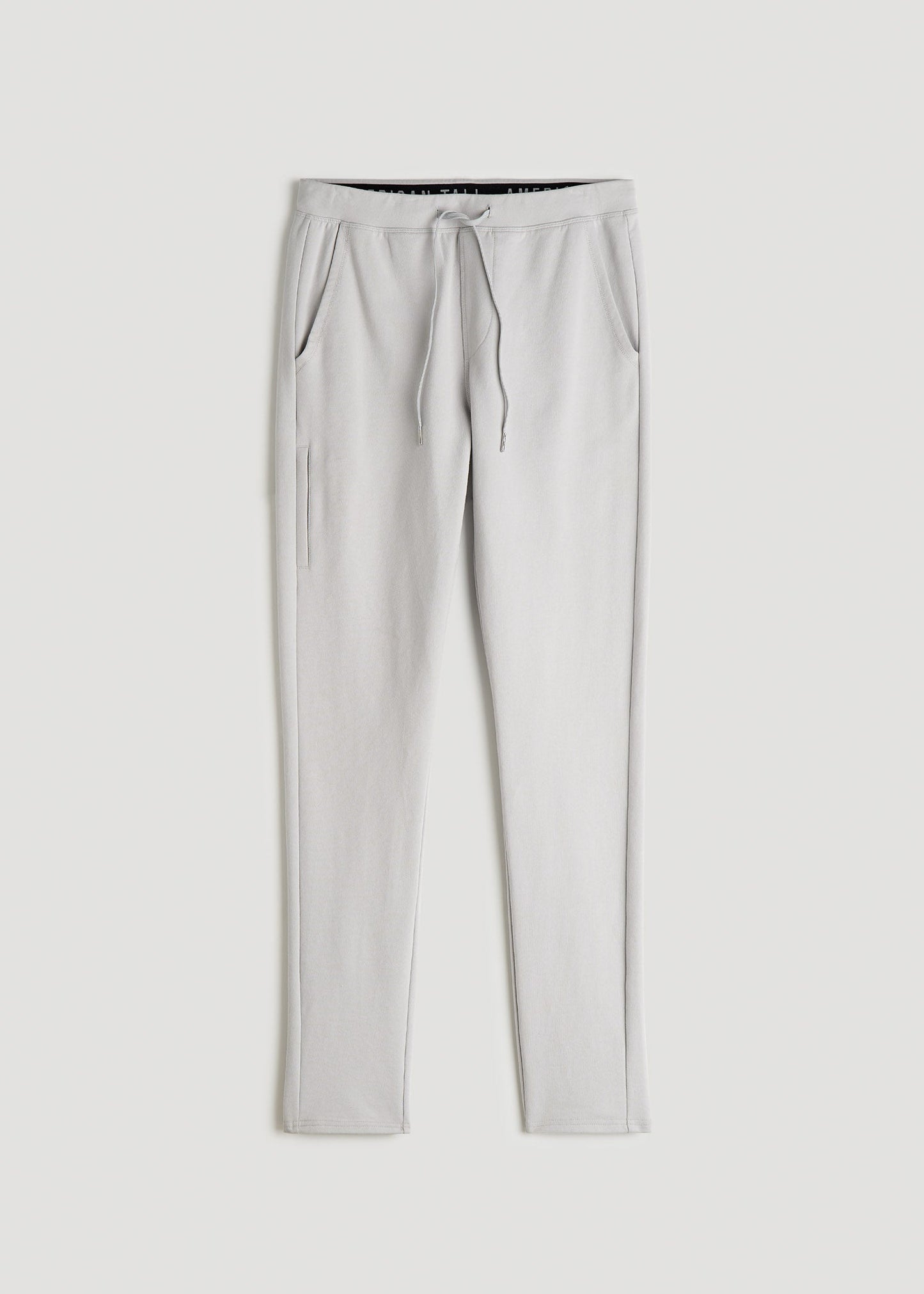 American Tall Men Microsanded French Terry Sweatpants for Tall Men in Navy Mix