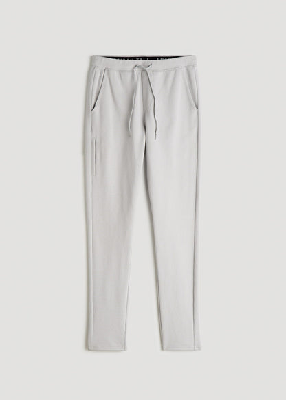 American Tall Men Microsanded French Terry Sweatpants for Tall Men in Navy Mix
