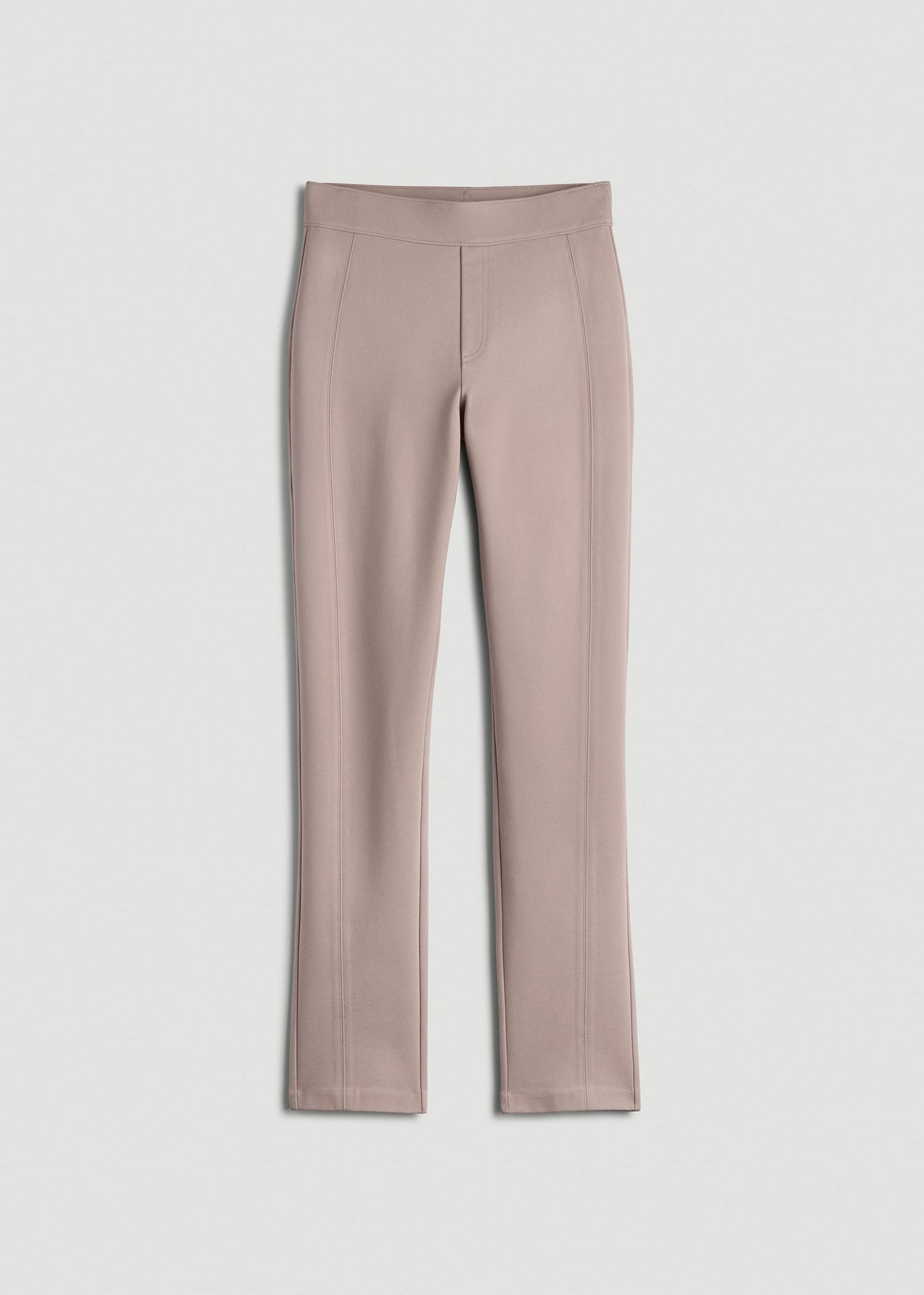 American Tall Women Pull-on Slim Dress Pants for Tall Women in Truly Taupe