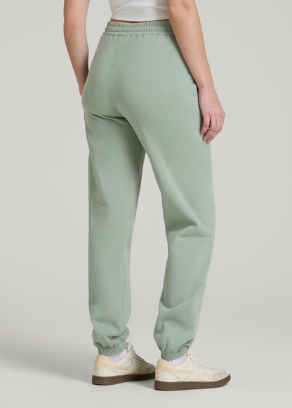American Tall Women|Men Wearever Fleece Relaxed Sweatpants for Tall Women in Seagrass