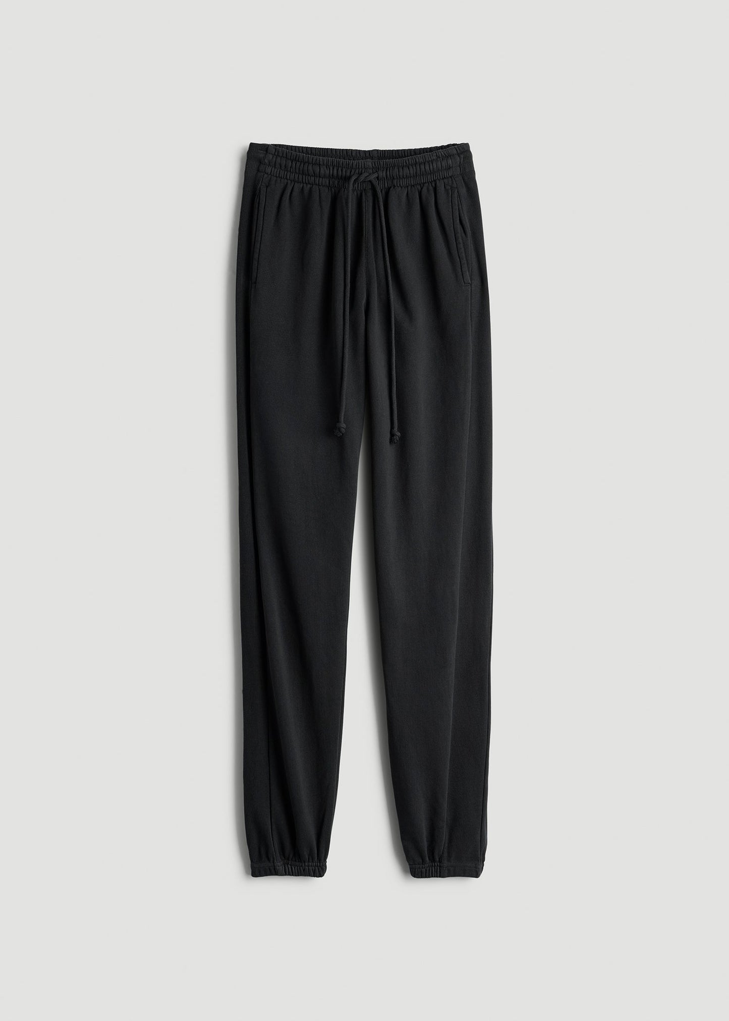 American Tall Women Wearever Fleece Regular Fit Sweatpants for Tall Women in Vintage Black