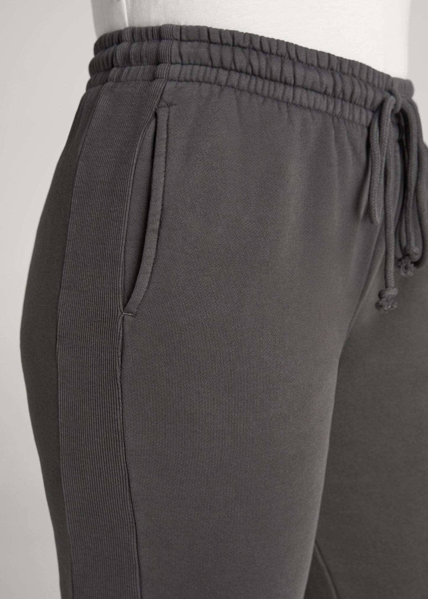 American Tall Women Wearever Fleece Regular Fit Sweatpants for Tall Women in Charcoal