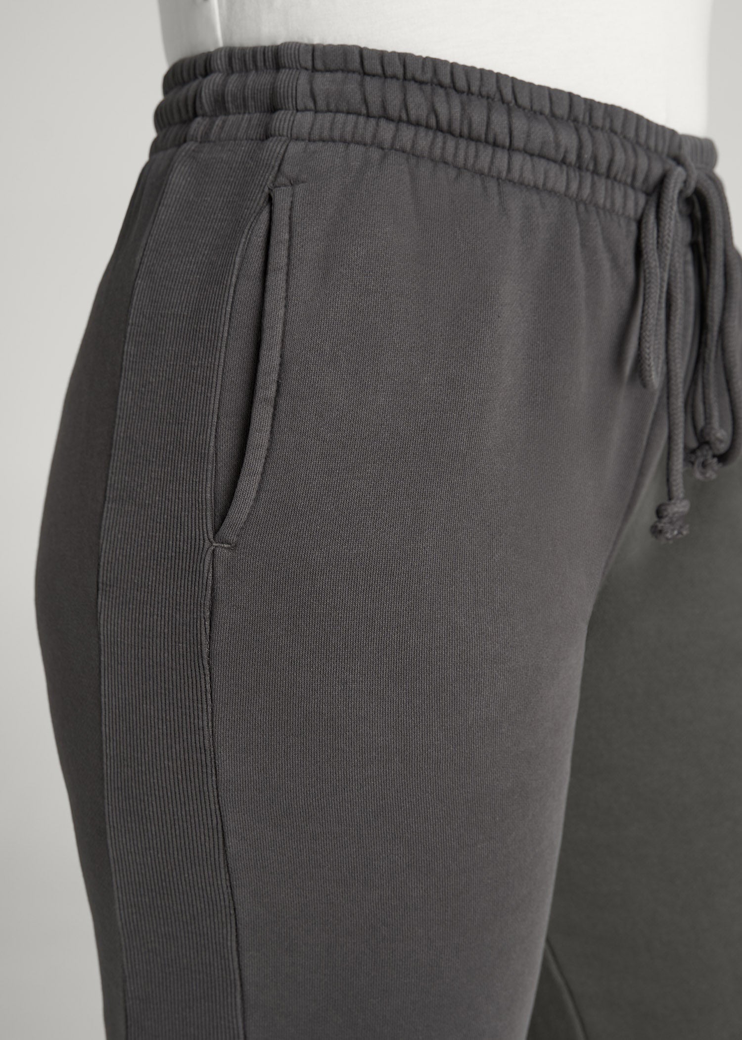 American Tall Women Wearever Fleece Regular Fit Sweatpants for Tall Women in Charcoal