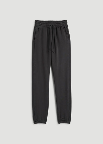 American Tall Women Wearever Fleece Regular Fit Sweatpants for Tall Women in Charcoal