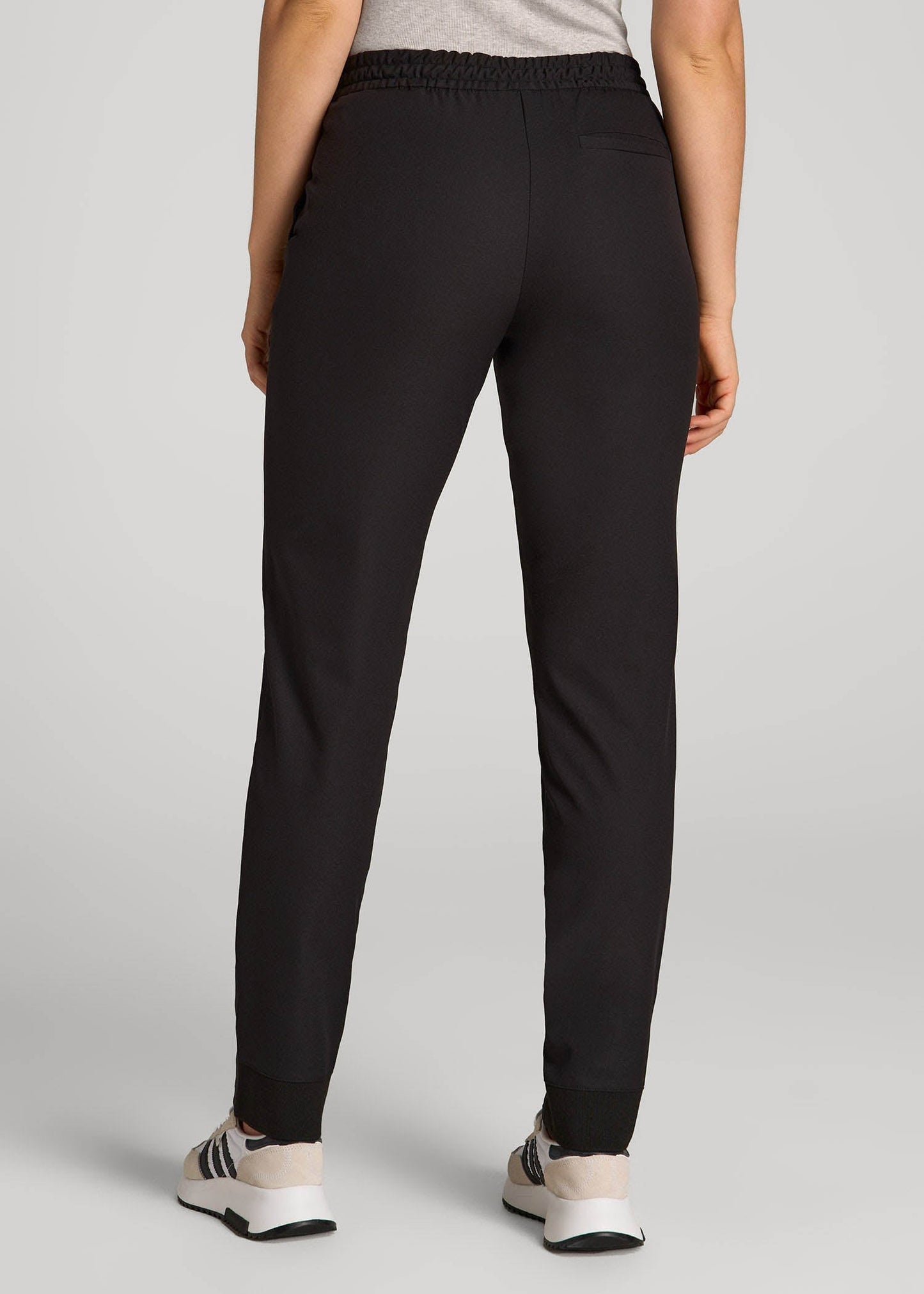 American Tall Women Pull-on Traveler Pants 2.0 for Tall Women in Black