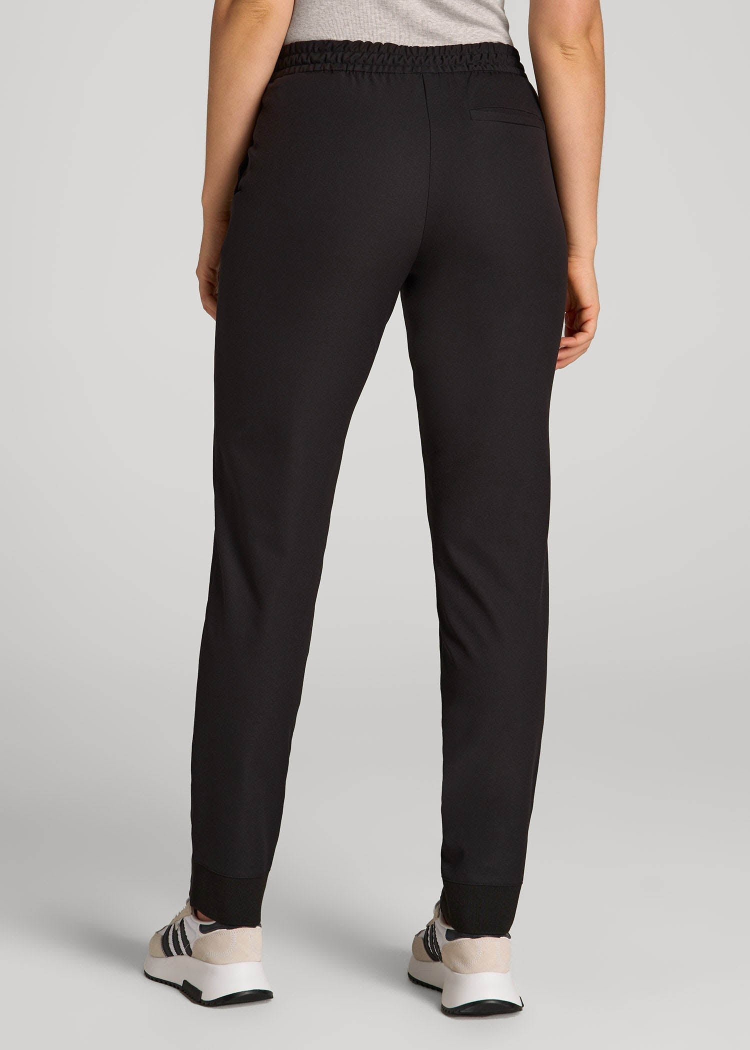 American Tall Women Pull-on Traveler Pants 2.0 for Tall Women in Black