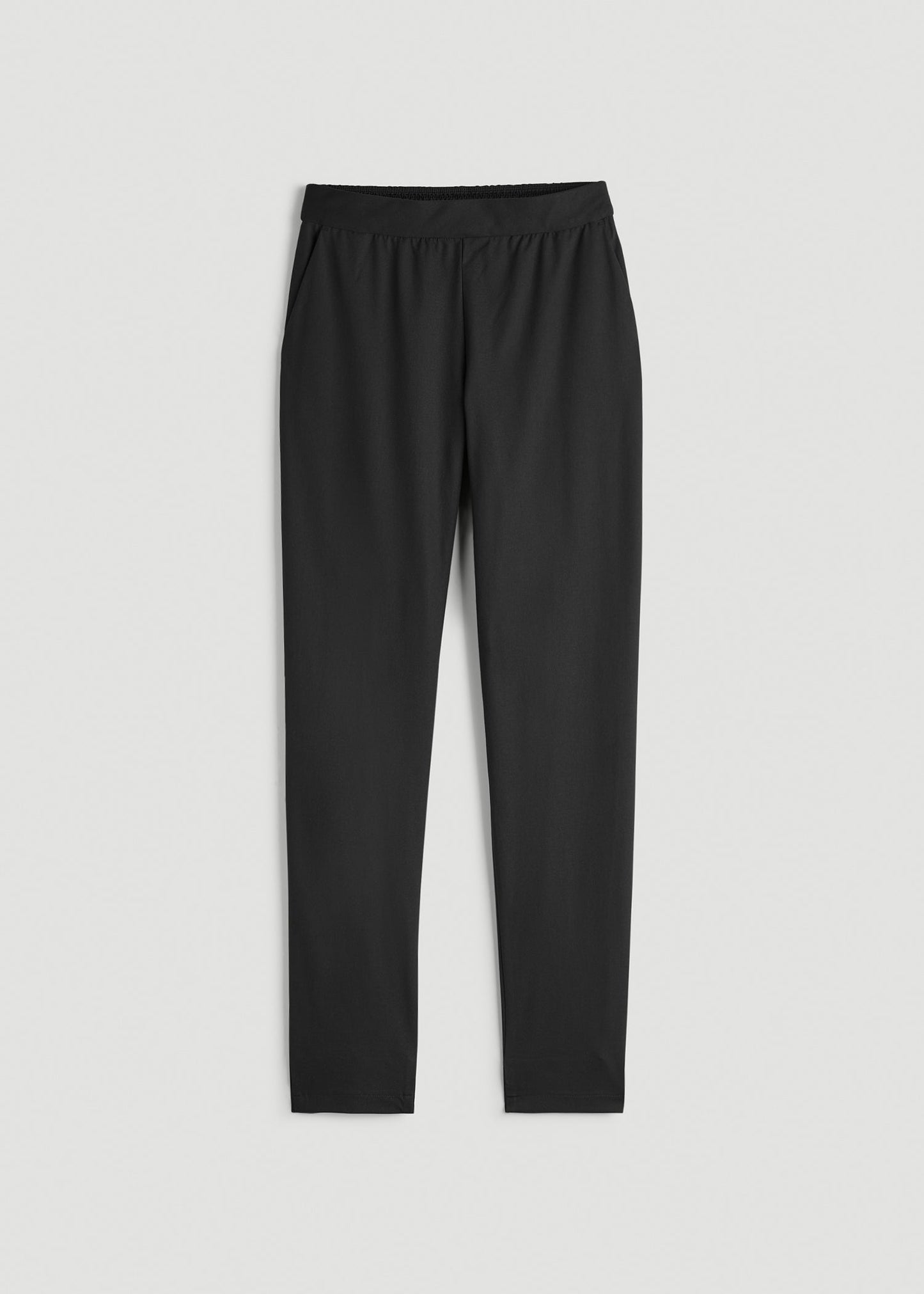 American Tall Women Pull-on Traveler Pants 2.0 for Tall Women in Black
