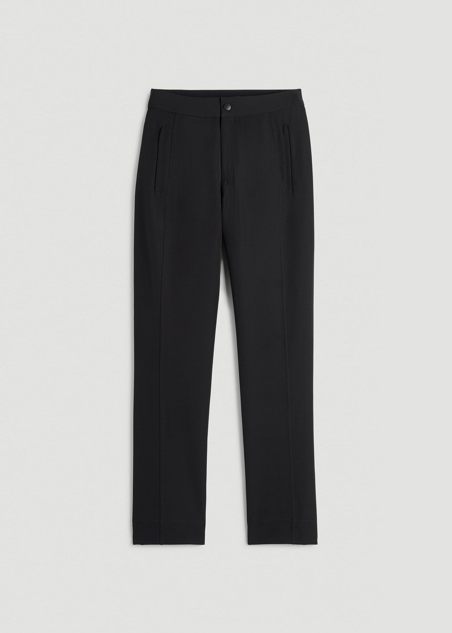 American Tall Women Traveler Tapered Fit Pant for Tall Women in Black