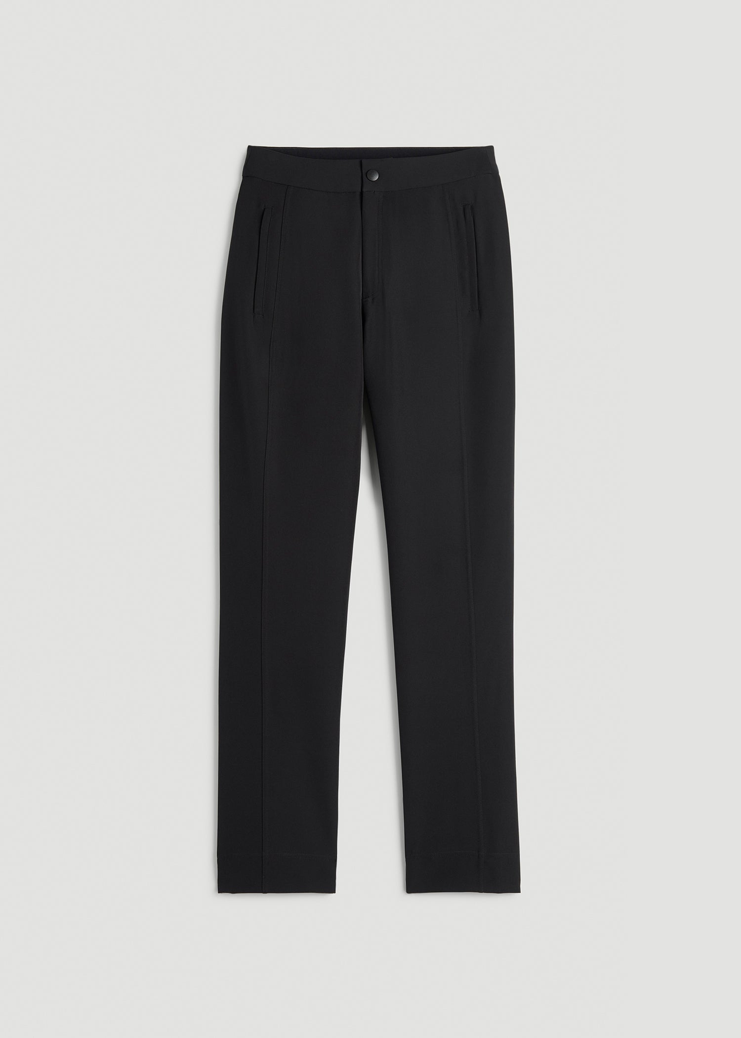 American Tall Women Traveler Tapered Fit Pant for Tall Women in Black