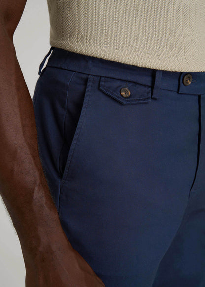 American Tall Men Refined Chinos for Tall Men in Navy
