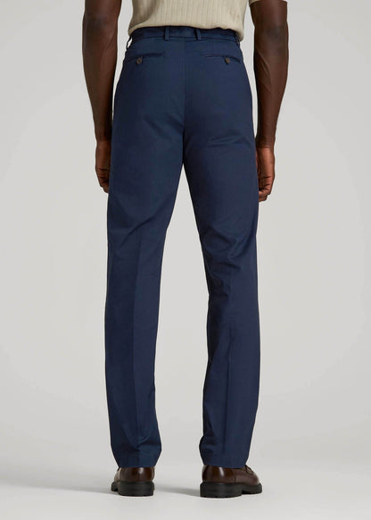 American Tall Men Refined Chinos for Tall Men in Navy
