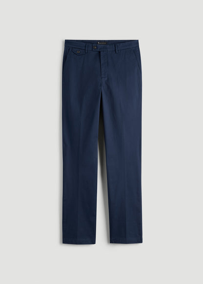 American Tall Men Refined Chinos for Tall Men in Navy