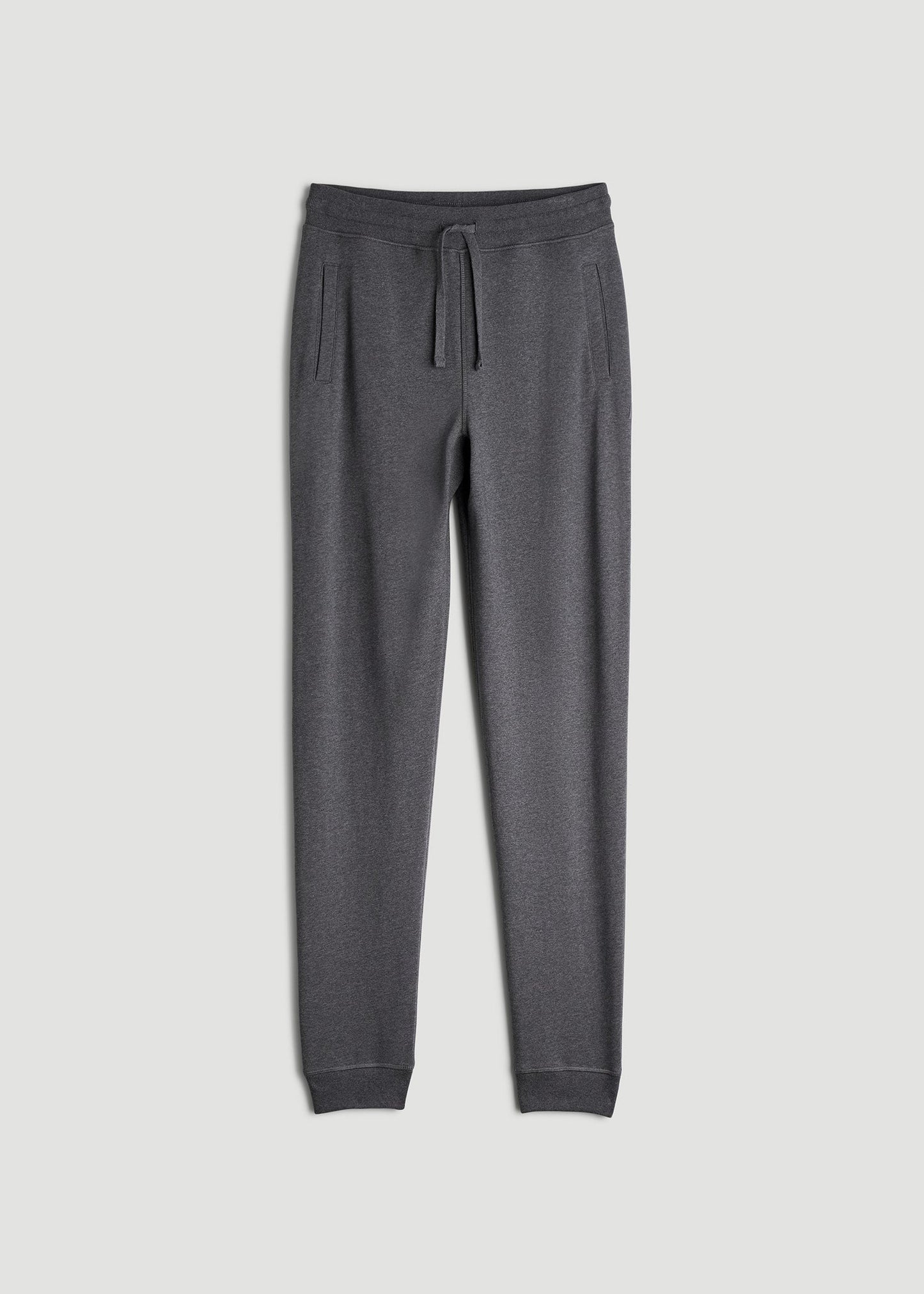 American Tall Men Wearever 2.0 French Terry Joggers for Tall Men in Charcoal Mix