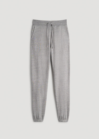 American Tall Men Wearever 2.0 Fleece Sweatpants for Tall Men in Heathered Grey