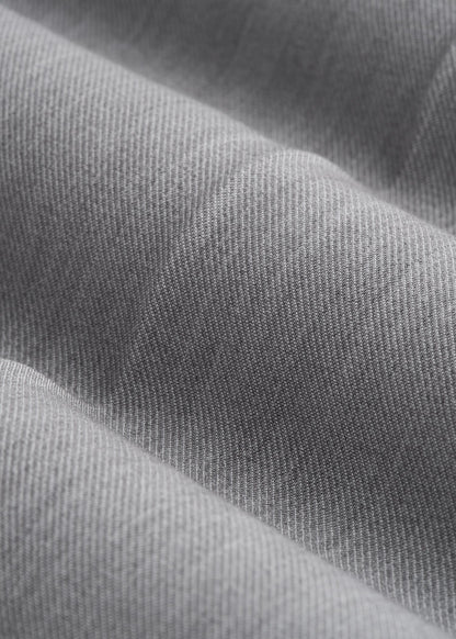 American Tall Men|Women High Rise Pants with Darts for Tall Women in Ash Grey Mix