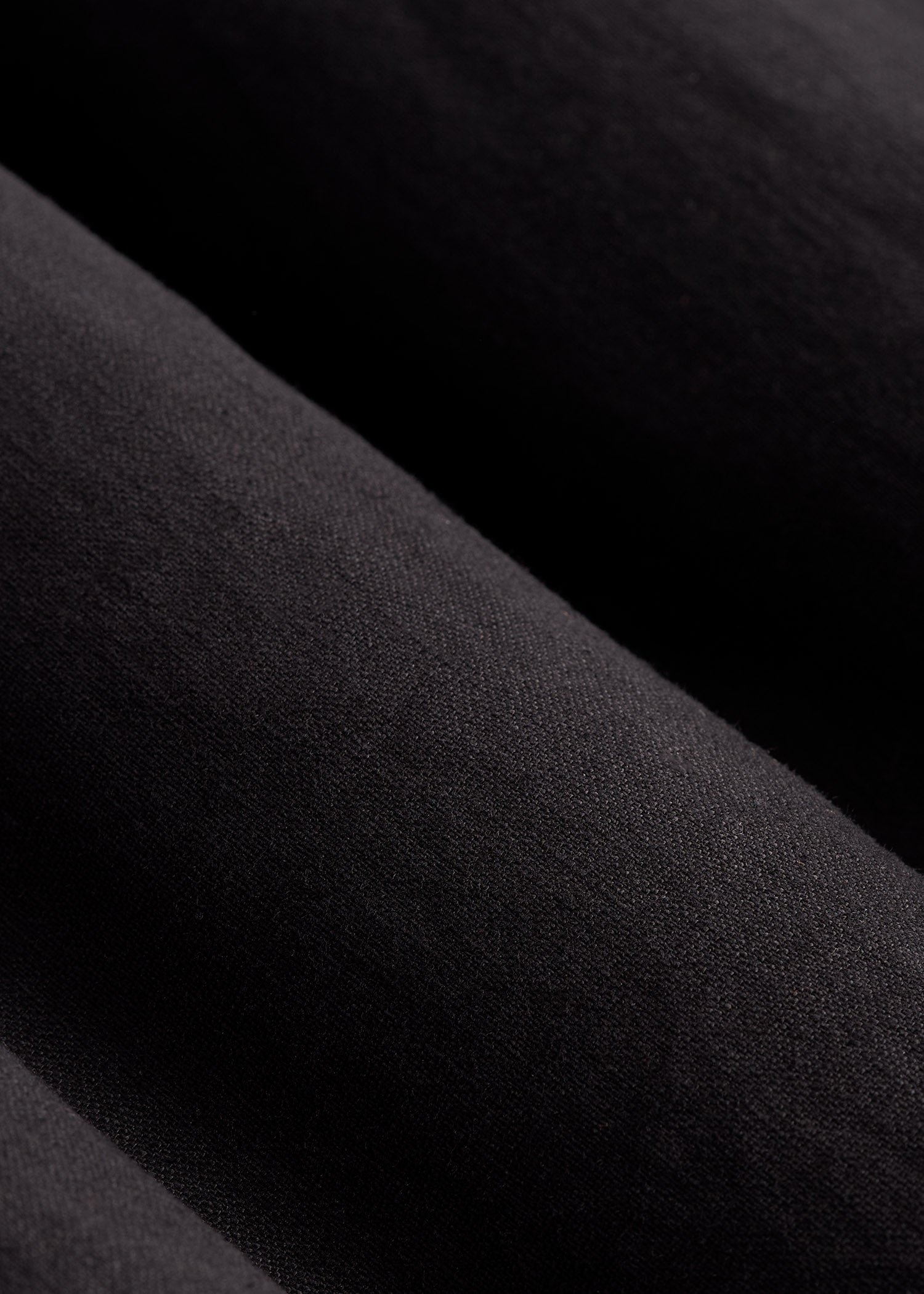 American Tall Women|Men Pull-On Linen Joggers for Tall Women in Black