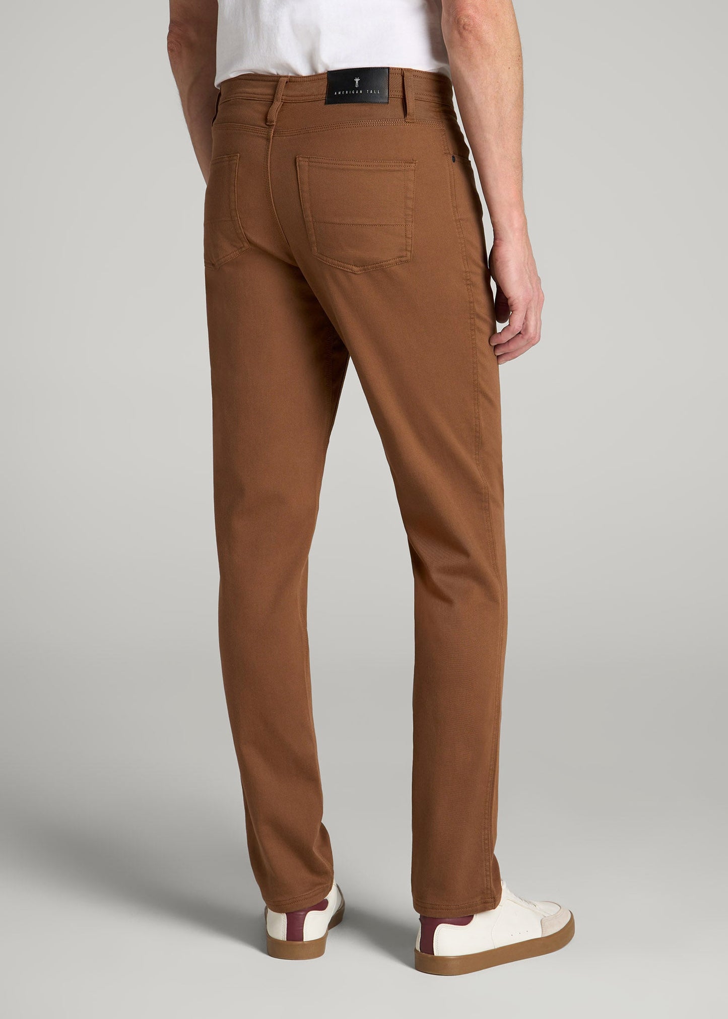 American Tall Men Everyday Comfort 5-Pocket TAPERED-FIT Pant for Tall Men in Nutshell